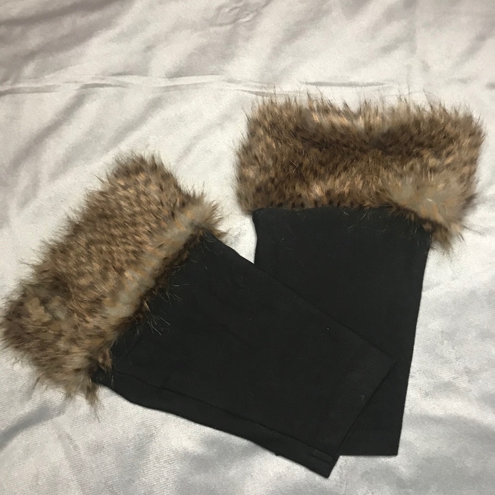 Faux Fur boot toppers